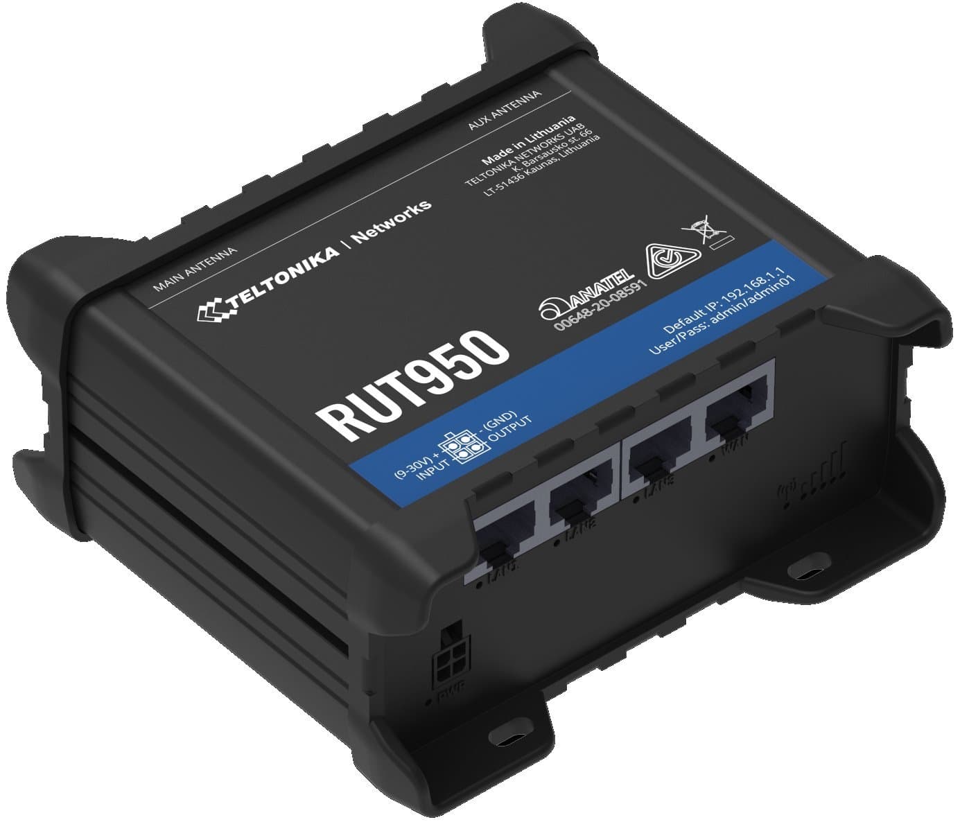 Teltonika RUT950 Průmyslový 4G/LTE & WiFi Dual SIM Router