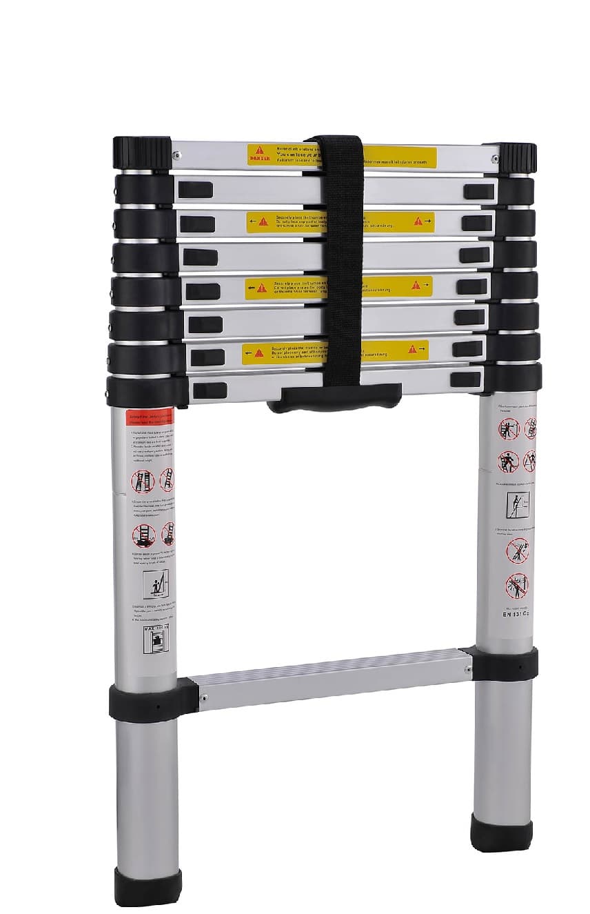 Teleskopický žebřík G21 GA-TZ9-2,6M hliníkový