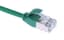 Masterlan comfort patch kabel U/FTP, extra slim, Cat6A, 0,25m, zelený, LSZH