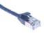 Masterlan comfort patch kabel U/FTP, extra slim, Cat6A, 0,5m, modrý, LSZH