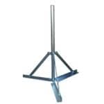 Stožár trojnožka, výška 120cm, d=48mm, délka spodního vinklu 50cm