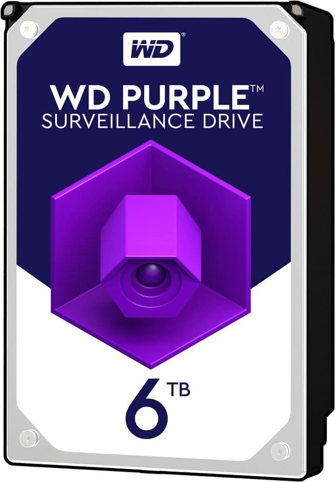WD PURPLE WD60PURZ 6TB SATA/600 64MB cache, Low Noise