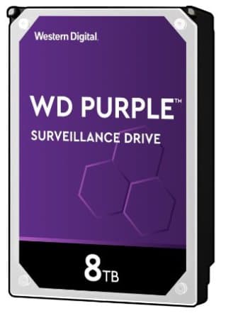 WD PURPLE WD82PURZ 8TB SATA/600 256MB cache, Low Noise