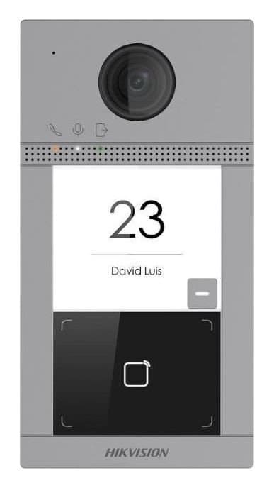 Hikvision DS-KV8113-WME1/Flush - 7" IP dveřní interkom, 1 tlačítkový, 2MP, zápustný