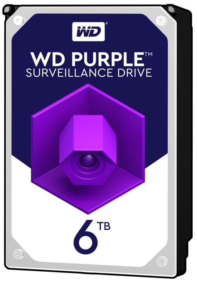 WD PURPLE WD60PURZ 6TB SATA/600 64MB cache, Low Noise