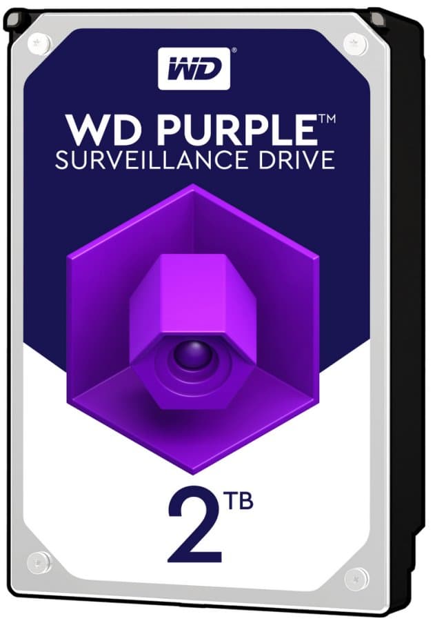 WD PURPLE WD20PURZ 2TB SATA/600 64MB cache, Low Noise
