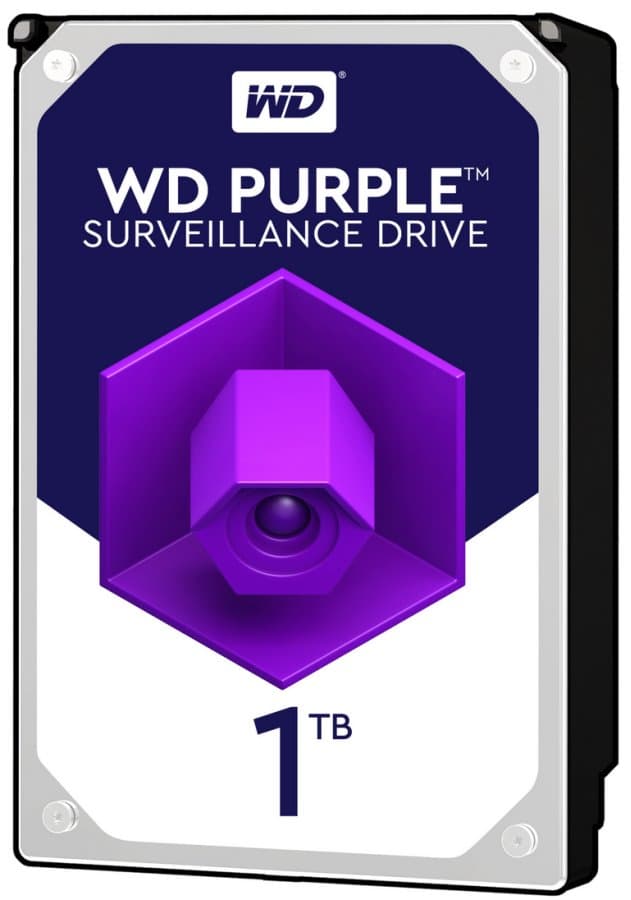 WD PURPLE WD10PURZ 1TB SATA/600 64MB cache, Low Noise