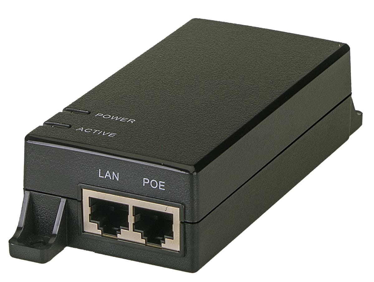 MaxLink PI15 PoE injektor - 802.3af, 48V, 320mA, 15,4W, 1Gbit