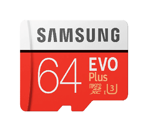 Samsung Micro SDXC karta 64GB EVO Plus + SD adaptér