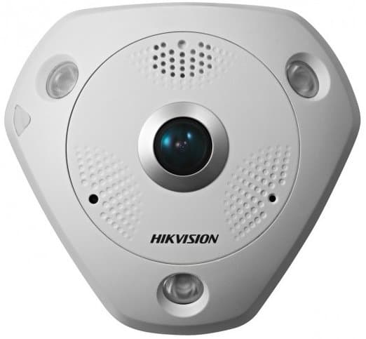 Hikvision IP fisheye kamera DS-2CD63C5G0-I, 12MP, 1.29mm, 15m IR