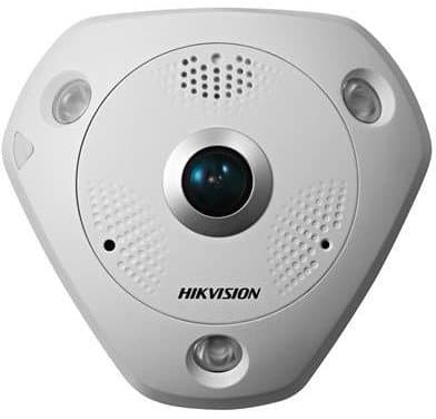Hikvision IP fisheye kamera DS-2CD6365G0E-I(1.27mm)(B), 6MP, 1.27mm