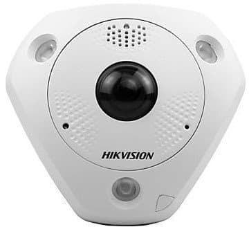 Hikvision IP fisheye kamera DS-2CD63C5G0-IVS(1.29mm), 12MP, 1.29mm, Alarm, Audio