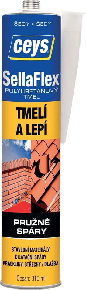 Ceys SellaFlex Polyuretanový tmel šedý 310ml