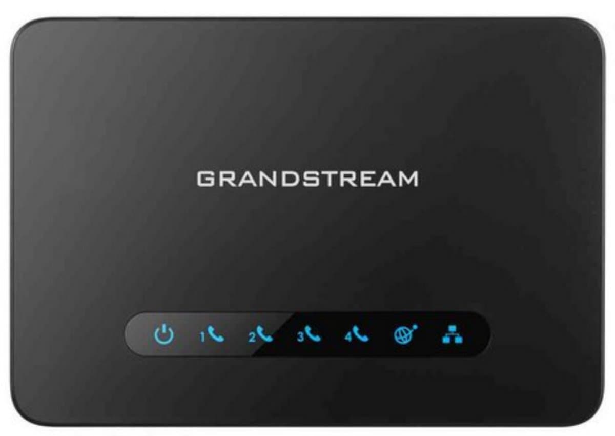 Grandstream HT812 (ATA) - 2x FXS, 2x SIP účet, 1x Gbit LAN a NAT router