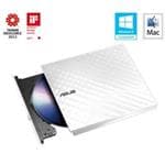 ASUS DVD Writer SDRW-08D2S-U LITE/WHITE, External Slim DVD-RW, white, USB
