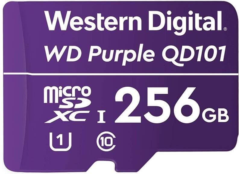 WD MicroSDXC karta 256GB Purple WDD256G1P0C Class 10