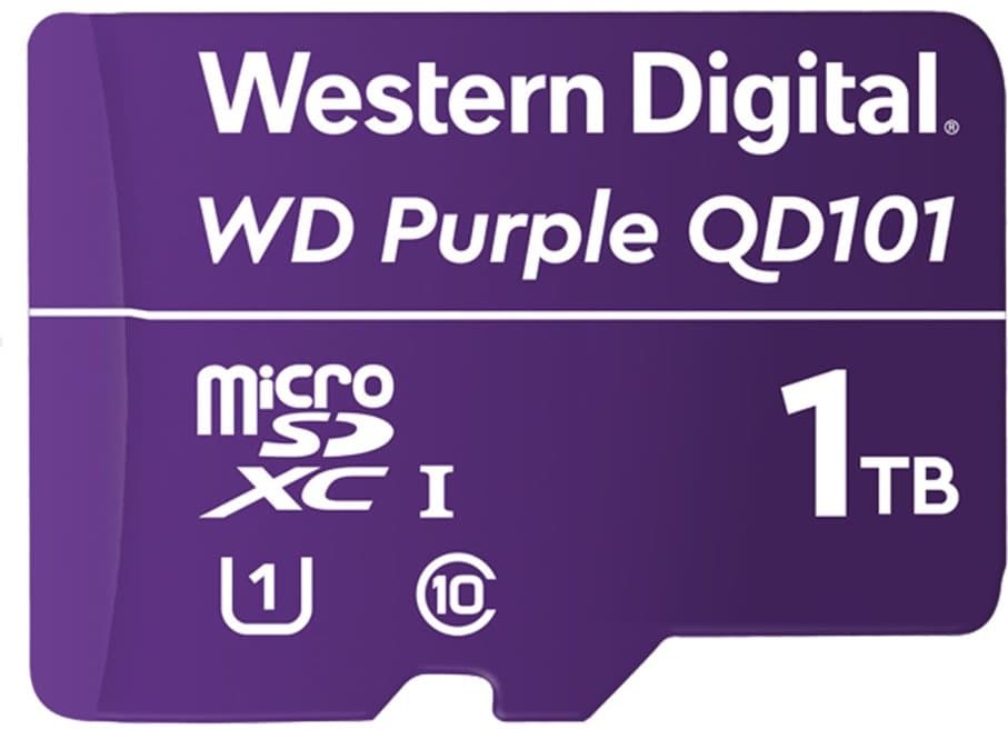 WD MicroSDXC karta 1TB Purple WDD100T1P0C Class 10