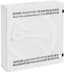 Solarix rozvaděč SOHO LC-18 na zeď s lištami 2U, 4U a 11U, 550x550x150mm, bílá