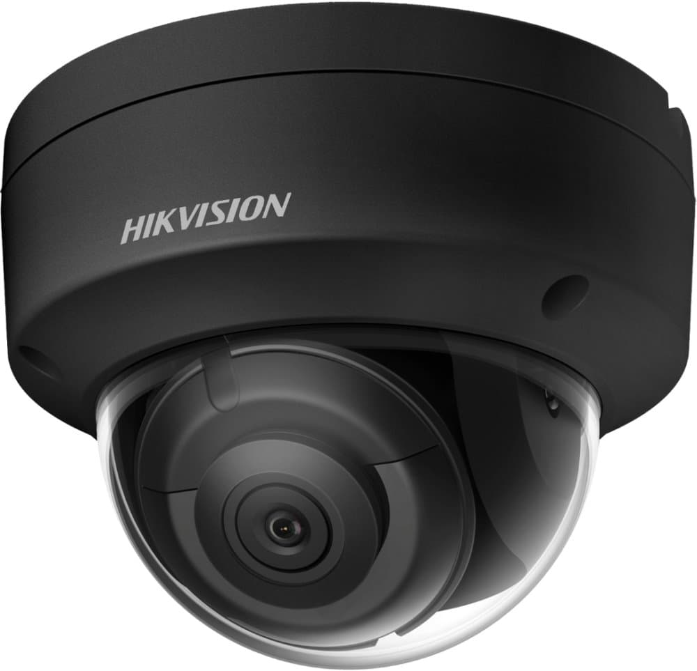Hikvision IP dome kamera DS-2CD2183G2-IS(2.8mm)(BLACK), 8MP, 2.8mm, Audio, Alarm, černá, AcuSense