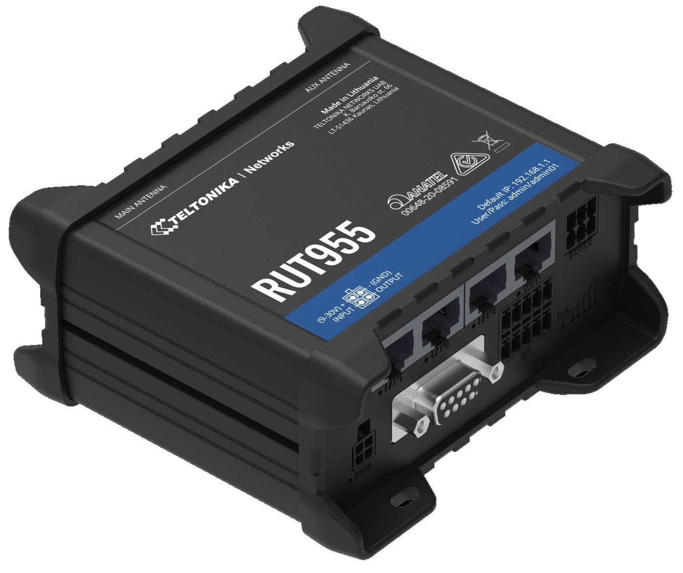 Teltonika RUT955 Průmyslový 4G/LTE & WiFi Dual SIM Router (M)