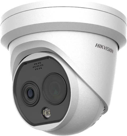 Hikvision IP termo-optická turret kamera DS-2TD1228T-2/QA, 256x192 termo, 4MP optický, 2.1mm