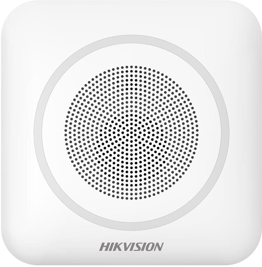 Hikvision AX PRO Bezdrátová interní siréna s mikrofonem, červená