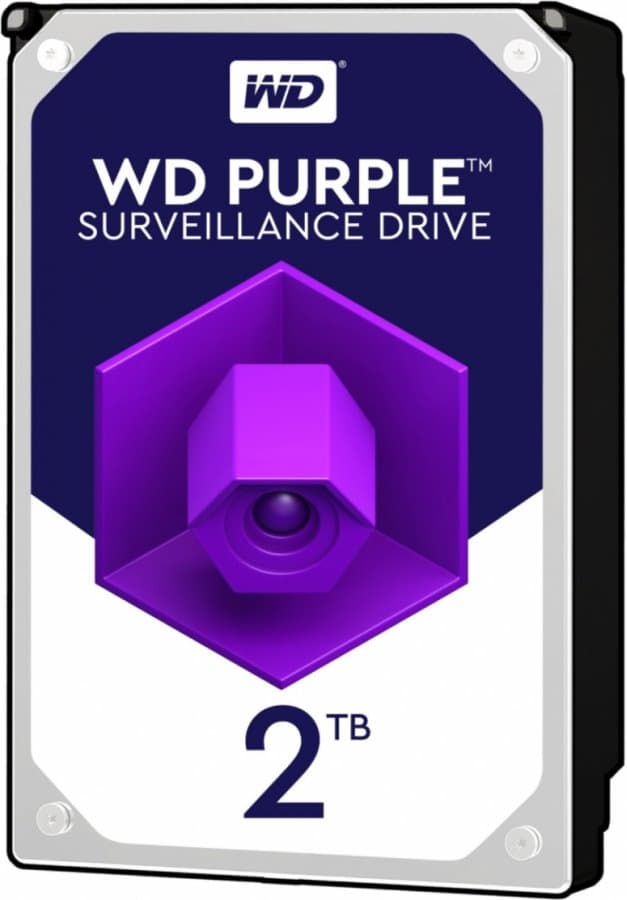 WD PURPLE WD20PURX 2TB SATA/600 64MB cache, Low Noise