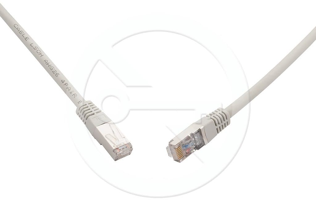 Solarix patch kabel CAT6A SFTP LSOH 7m šedý non-snag-proof