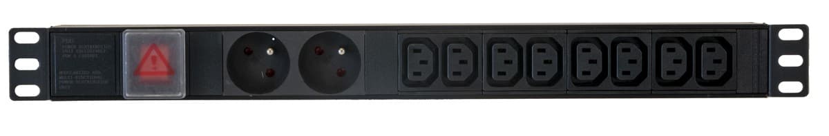 Masterlan 19" rozvodný panel - combi