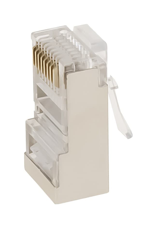 Masterlan konektor FTP RJ45, Cat.5e, 8p8c, drát, pozlacený EASY