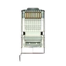 Masterlan konektor FTP RJ45, Cat.5e, 8p8c, drát, pozlacený, zemnící očko