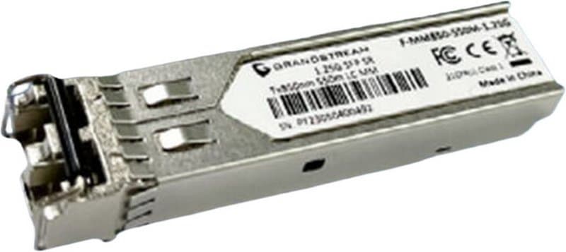 Grandstream SFP Fiber modul, multi mód, 550m, 1.25 Gbps