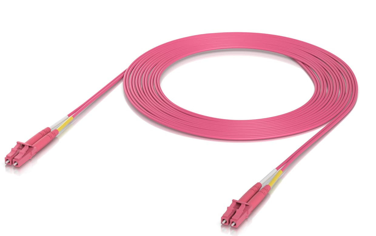 Ubiquiti UACC-OFC-M2-LULU-3M-50 - optický patch cord LCupc/LCupc, Duplex, Multimode 50/125, 3m (50ks)