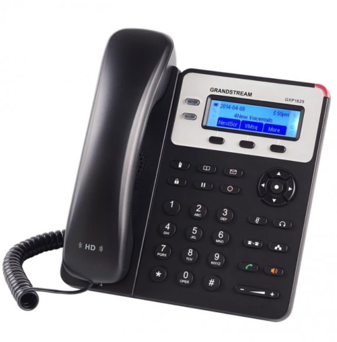 Grandstream GXP1625 VoIP telefon - 2x SIP účet, 2x LAN 10/100Mb