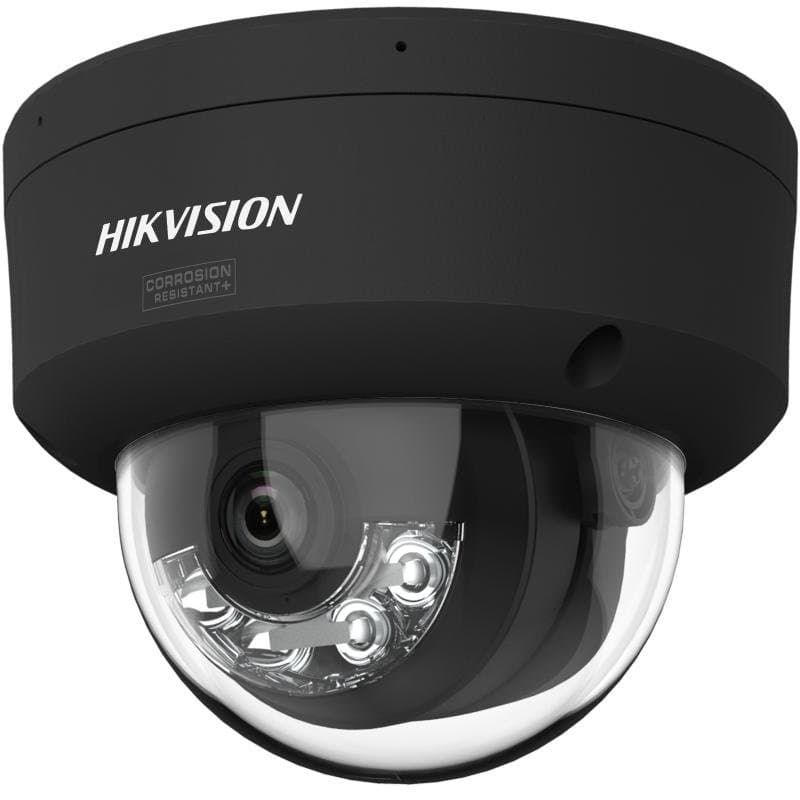 Hikvision IP dome hybrid kamera DS-2CD2147G3-LIS2UY(2.8mm)(BLACK), 4MP, 2.8mm, ColorVu, audio, alarm, černá 