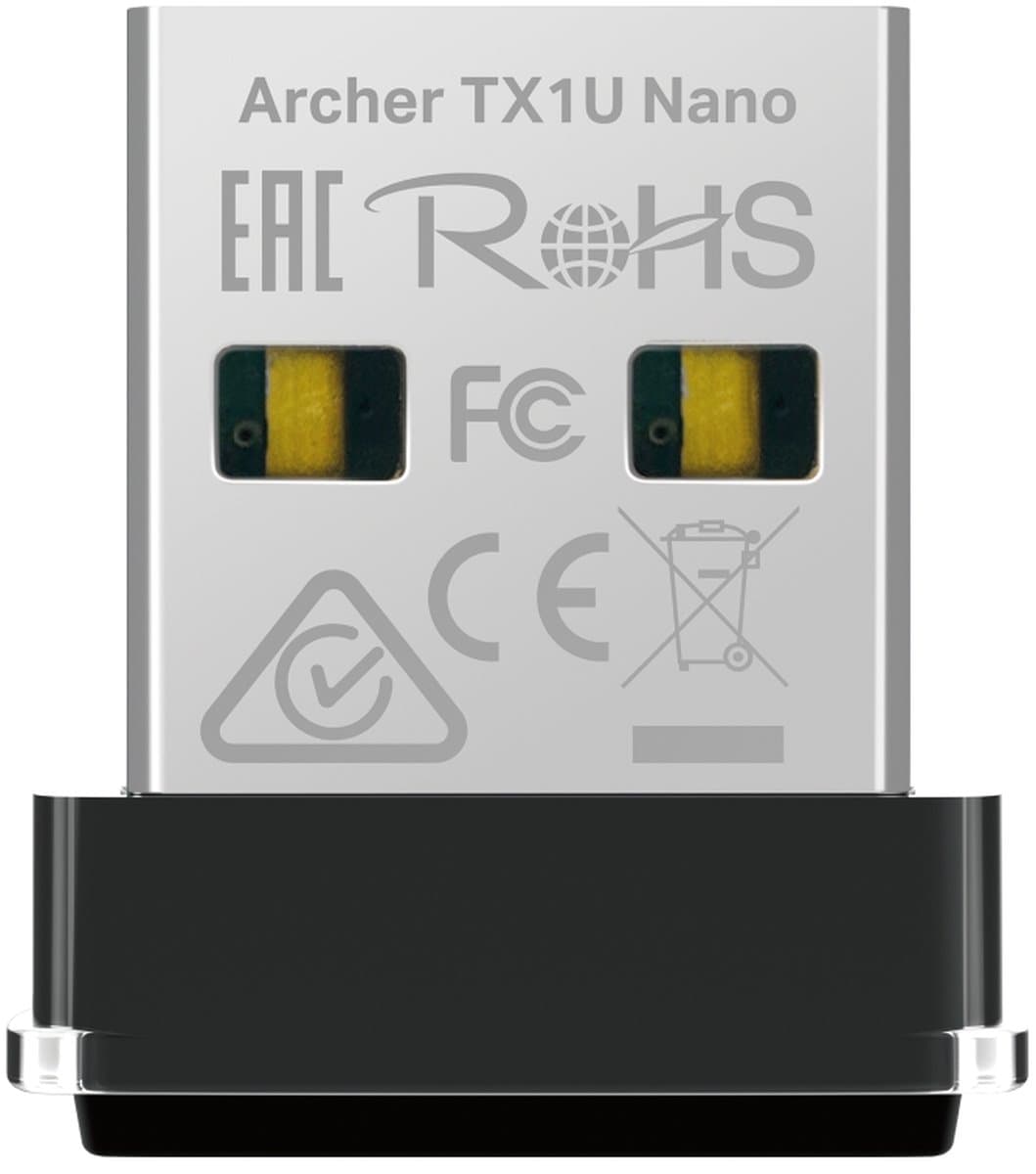 TP-Link Archer TX1U Nano - AX300 Wi-Fi 6 Bezdrátový USB Adaptér