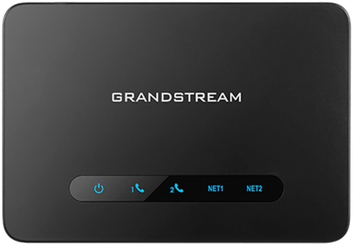 Grandstream HT812 v2 (ATA) - 2x FXS, 2x SIP účet, 1x Gbit LAN a NAT router