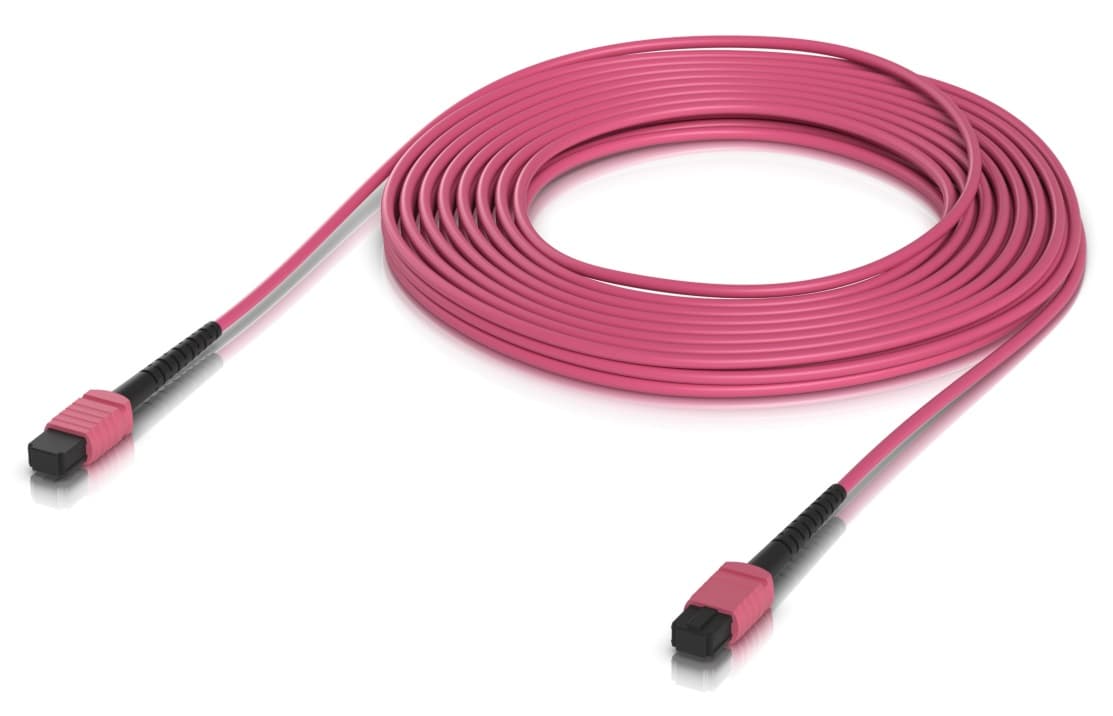 Ubiquiti UACC-OFC-MA-MPMP-10M - optický patch cord MPO-12 Type B UPC, Multi-mode OM4, 10m