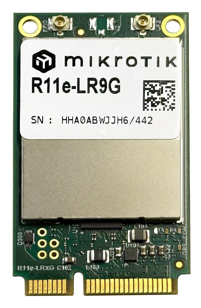 MikroTik R11e-LR9G, LoRa miniPCI-e karta, 915 MHz
