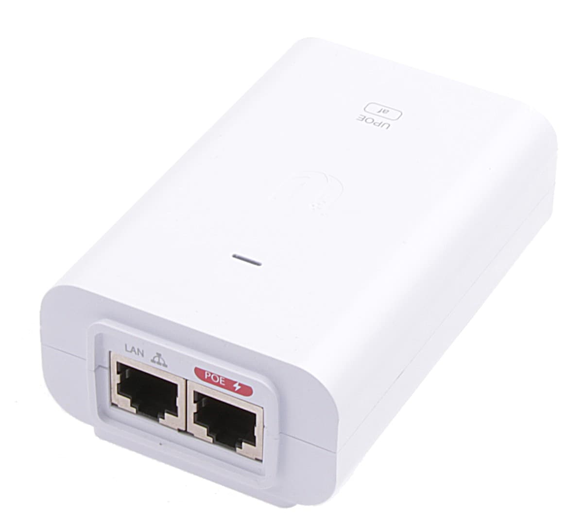 Ubiquiti U-POE - Gigabitový PoE injektor 48V/0.32A (15,4W) - bílý