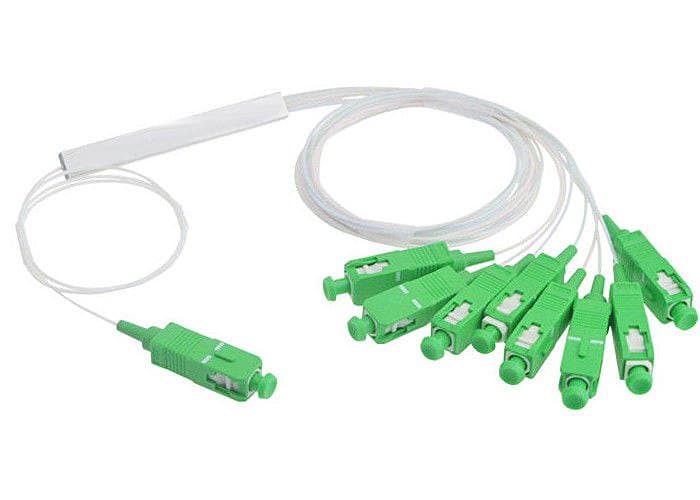 Masterlan PLC optický splitter - 1x8 1260-1650nm, SC/APC, 1,5m