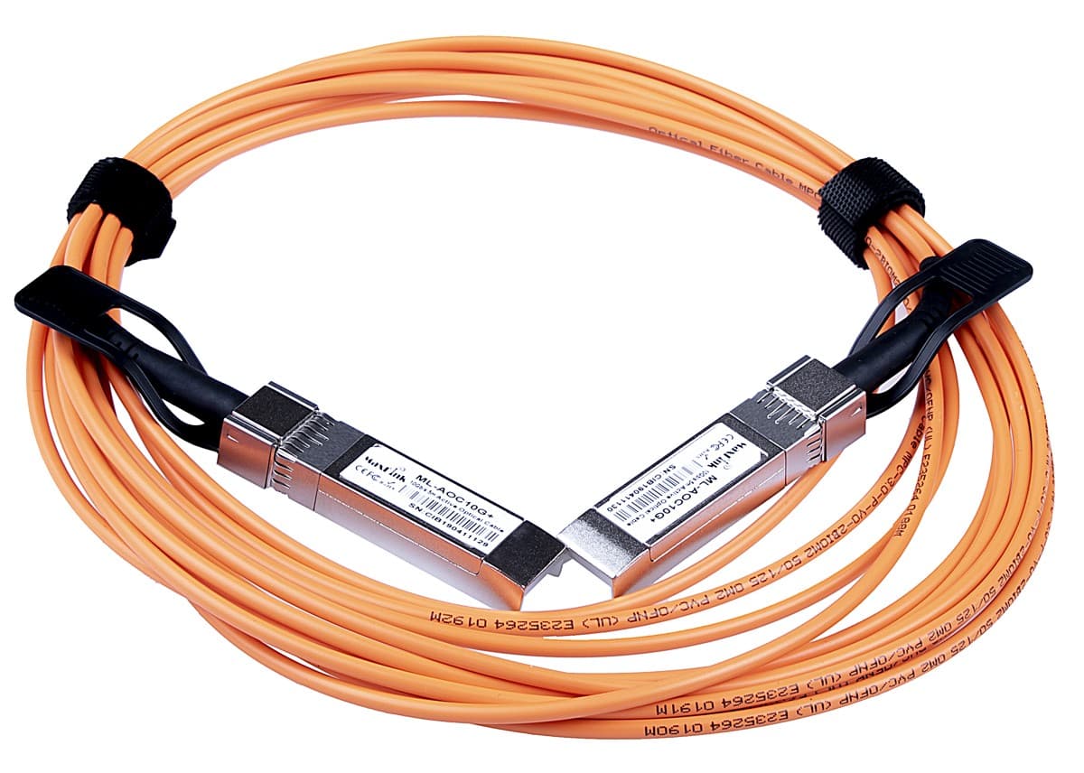 MaxLink 10G SFP+ AOC optický kabel, aktivní, DDM, 20m