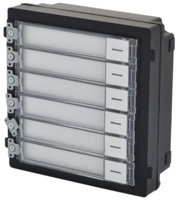 Hikvision DS-KD-KK - modul 6 tlačítek pro IP interkom