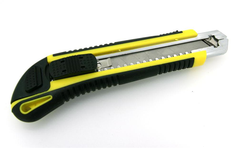 EuroLan nůž kovový vysouvací s aretací (4ks náhradních)