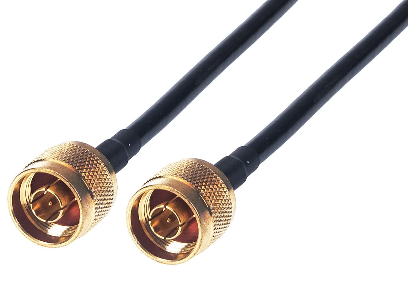 Pigtail RF240 0,3m - N male / N male