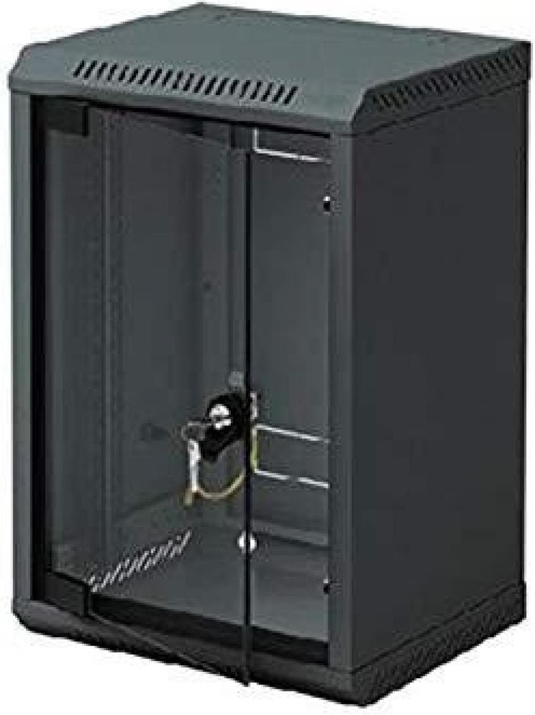 10" rack jednodílný 4U/260 TRITON černý dveře sklo