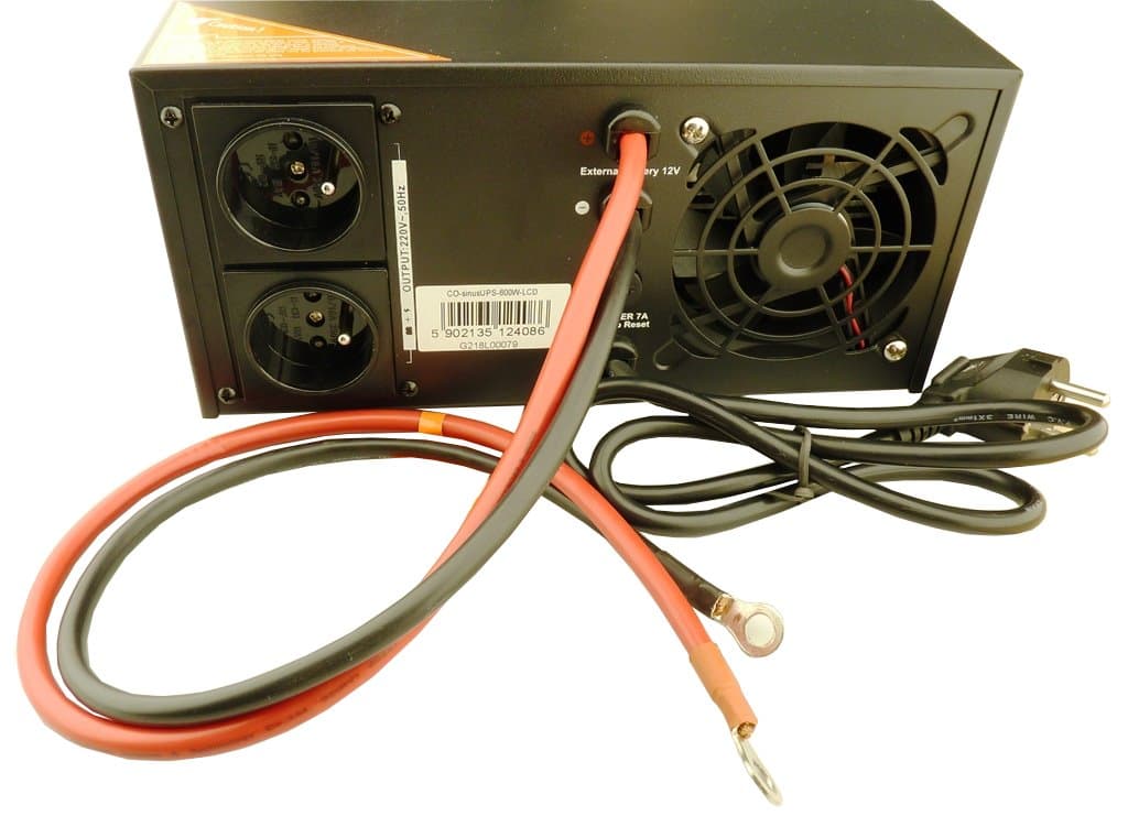 ADLER záložní zdroj UPS 600W 230V, 12V - Bazar