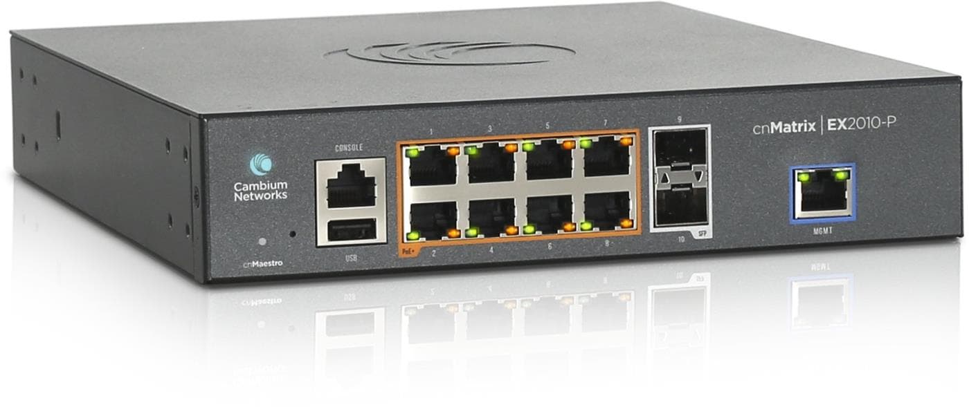 Cambium Networks cnMatrix EX2010-P PoE Switch
