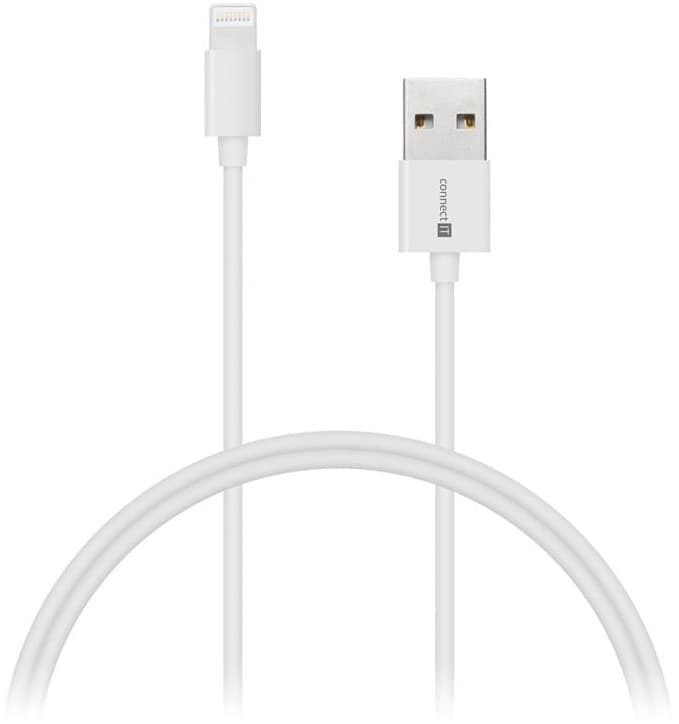 CONNECT IT COLORZ kabel Apple Lightning - USB, 1m, bílý