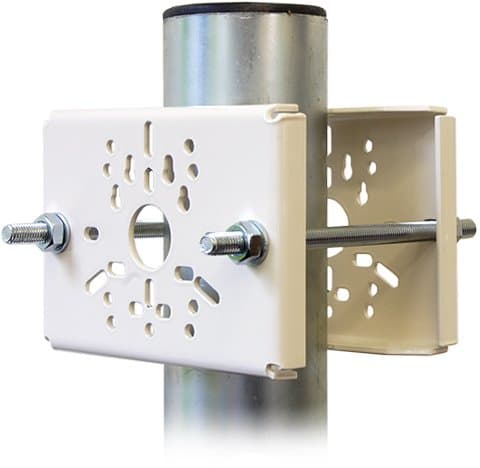 Držák kamer na stožár DKS105 - komaxitovaný, slonová kost